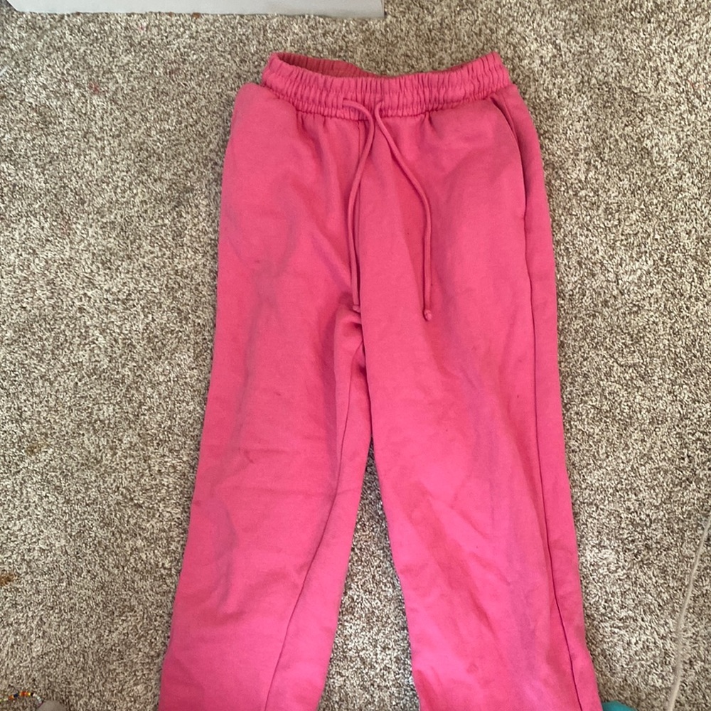 Hot Pink Small Zara Sweatpants